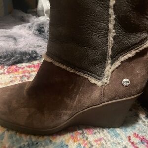 Ugg tall zip up boot